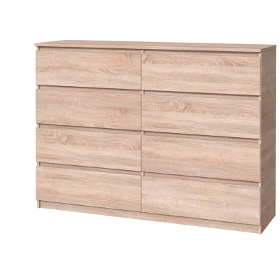 Chest of drawers 1300x376x950 mm Bright chipboard